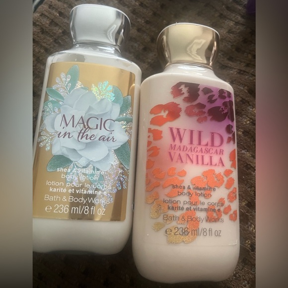 Bath & Body Works Other - Two discontinued lotions bath and body Madagascar vanilla and magic in the air